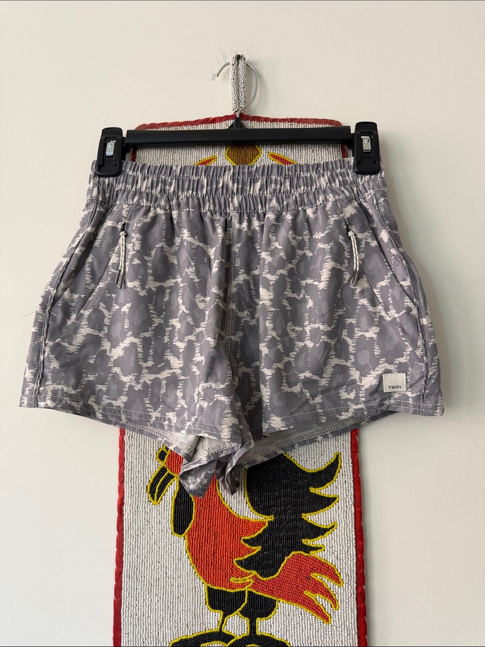 “Vuori” Dash Shorts in the “Opal Spots” color pattern